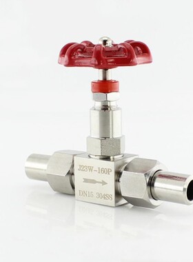 304/316不锈钢J23W/J21W-160P高压焊接针型阀外螺纹针式截止阀DN8