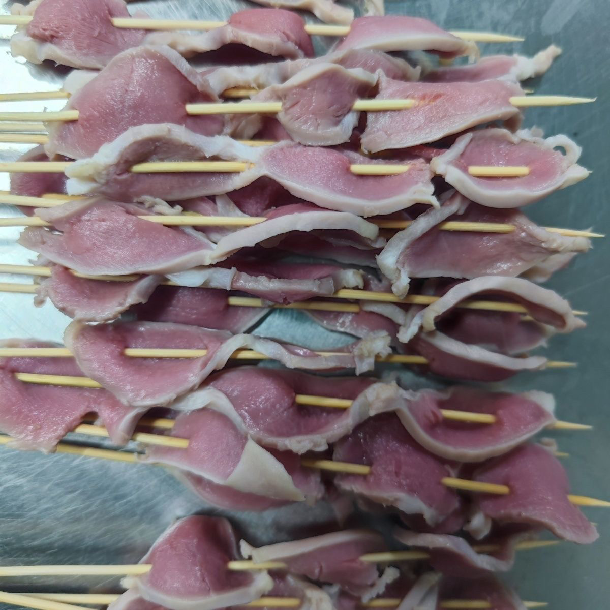 【首单优惠】 3片鸭胗串新鲜铁板串串香半成品冷冻整箱热卤钵钵鸡