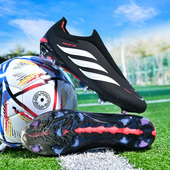 足球鞋 男C罗刺客长钉AG运动训练人草碎钉TF中小学生短钉训练专用