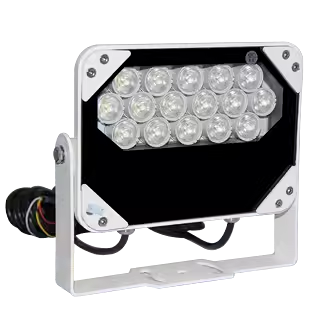 道路高清监控补光灯路口车辆超速抓拍频闪交通辅助光源LED白光灯