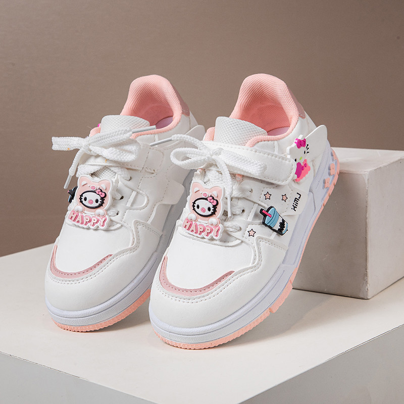 儿童板鞋2026春季新款百搭运动鞋女童校园休闲小白鞋女孩公主鞋潮,童鞋/婴儿鞋/亲子鞋,板鞋,淘宝优惠券,粉丝福利购,淘宝优惠卷