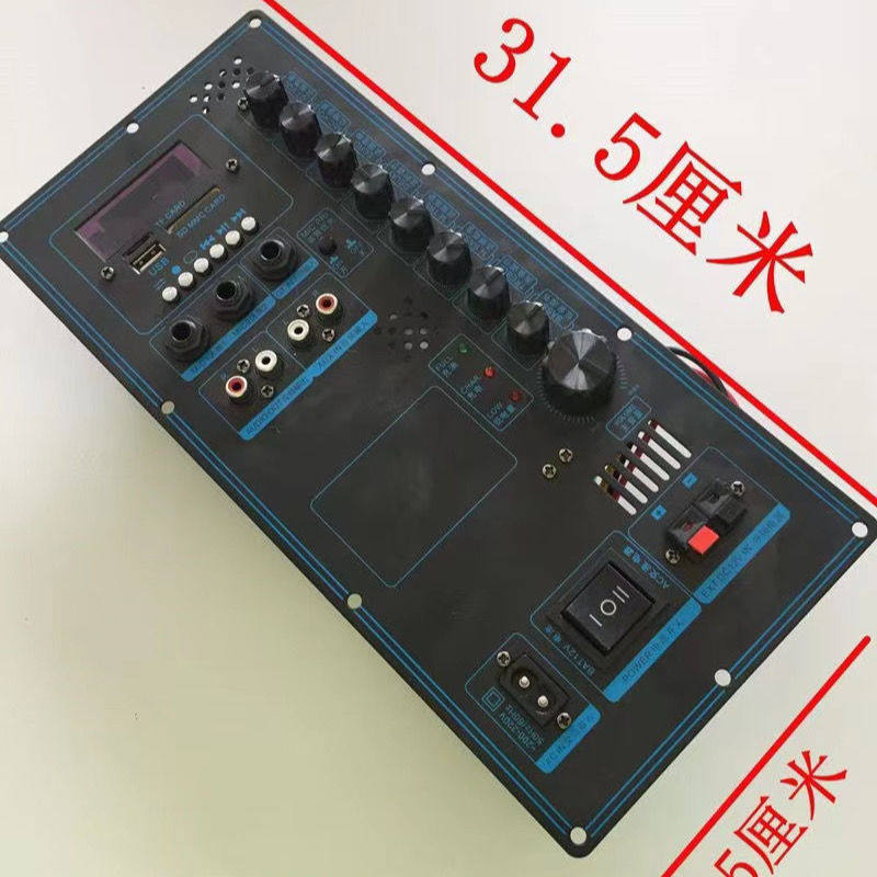 特美声音响飞扬浪庭红日太阳升通用原装QX系列主板大功率广场舞。