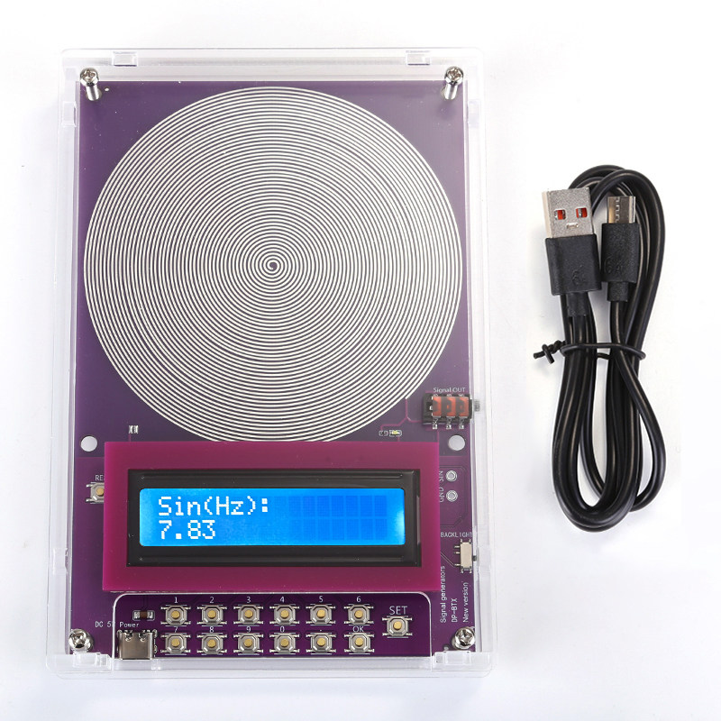 7.83HZ舒曼波发生器纯正弦波0.01~100000Hz可调频信号发生器,家居饰品,桌面摆件,淘宝优惠券,粉丝福利购,淘宝优惠卷