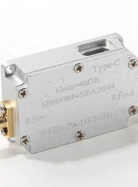 微波单向功放 SBB5089+SZA2044 2.4GHz 1W 30dBm 射频功率放大器