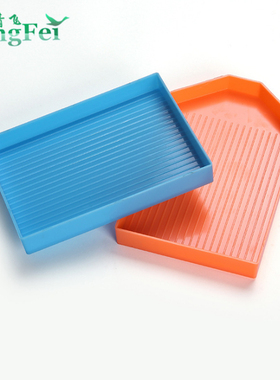 青飞钻石画蓝橙色点钻盘装钻盘钻石画工具大号点钻盘饰品点钻工具