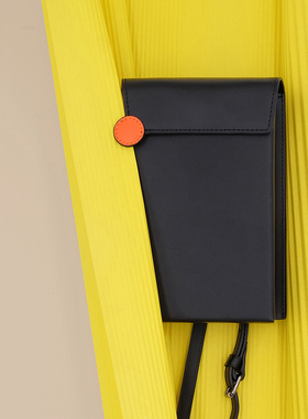 TREBLE Z/123系列原创设计真皮女包迷你小包单肩包斜挎包手机包黑