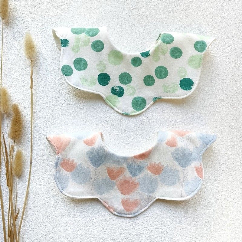 婴儿童360度双层A类纯棉防水接口水巾宝宝花朵小围嘴围巾假领子,婴童用品,小围嘴,淘宝优惠券,粉丝福利购,淘宝优惠卷