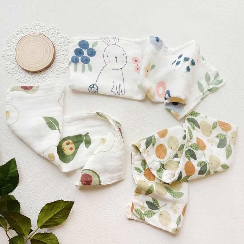 宝宝竹纤竹纤维手帕柔软舒适