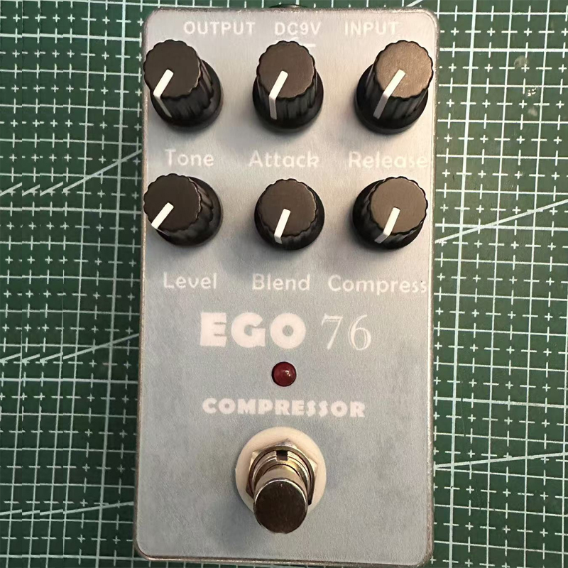 手工复刻DIY EGO76 Compressor电吉他贝司压缩单块效果器套件散件