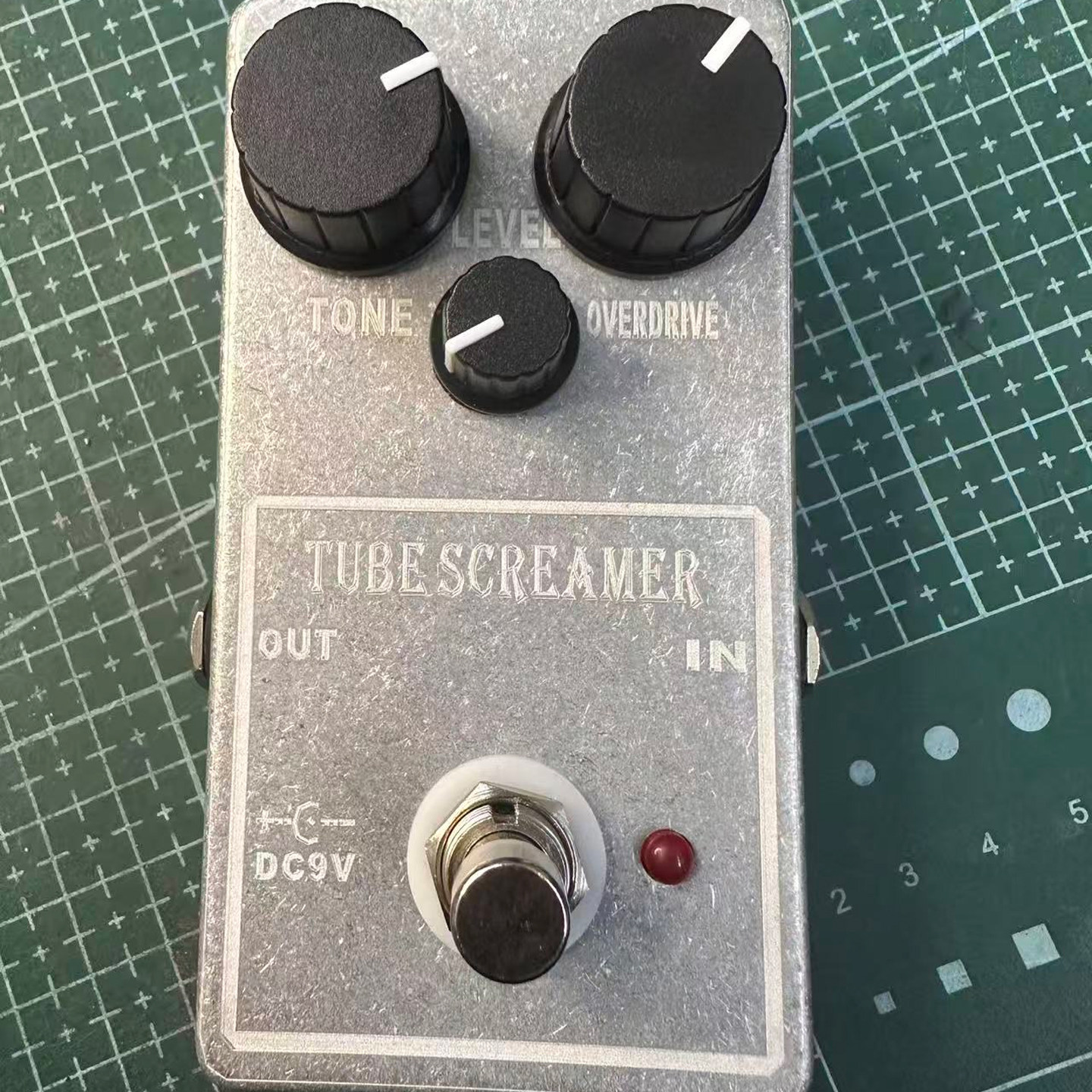 TS-808过载单块效果器原版复制套件复刻1：1DIY手工ts808推子