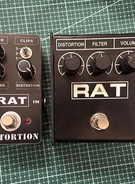 复刻老鼠吉他单块Proco RAT  LM308芯片失真单块手工DIY套件散件