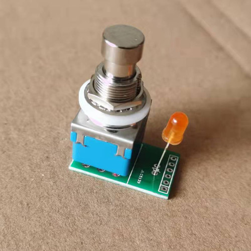 效果器脚踏开关3PDT开关转接板带LED除接线方法脚钉接线图