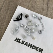 croc适配洞洞鞋 扣 饰扣配件可拆卸卡通鞋 配饰金属链条熊diy鞋 花装