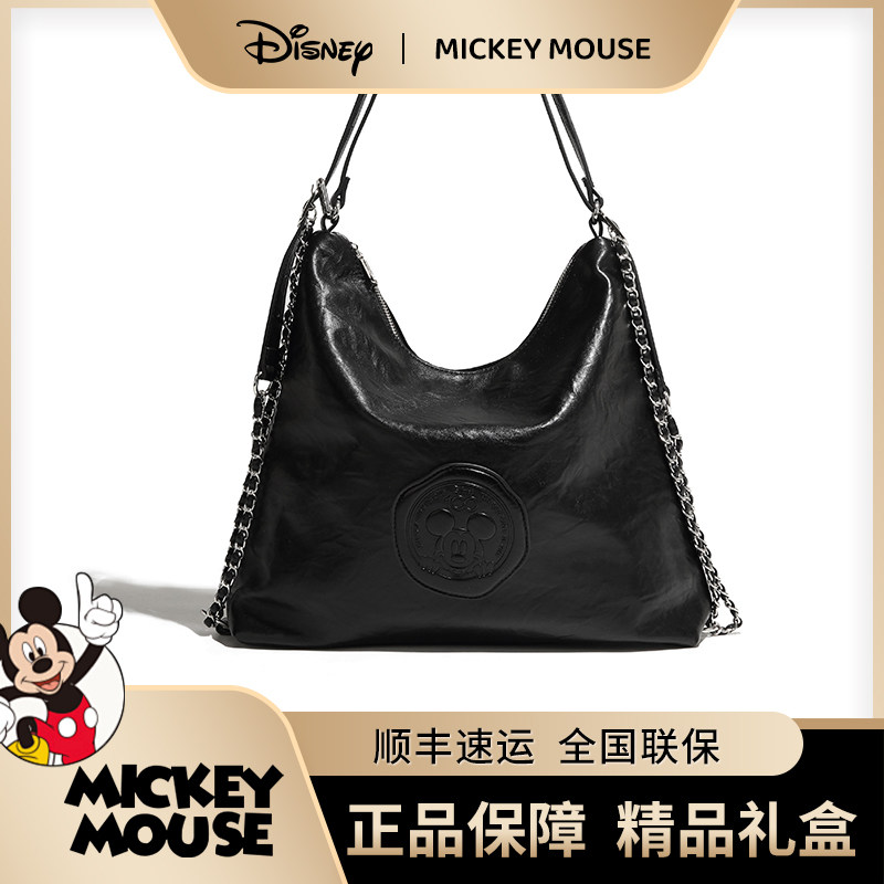 disney迪士尼包包2024新款托特包背包女双肩单肩包大容量通勤女包