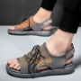 Giày sandal nam mùa hè mới 2019 phiên bản Hàn Quốc của xu hướng giày đi biển ngoài trời - Giày thể thao / sandles dép quai hậu nữ