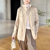 ALIN 风衣外套 traveller羊绒针织内层防风防水女款 鼎级LP 经典