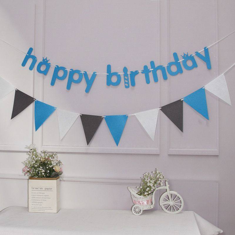 INS网红棕色三角旗 无纺布毛毡粉蓝绿森系生日派对装扮拉挂三角旗,节庆用品/礼品,装扮布置套餐,淘宝优惠券,粉丝福利购,淘宝优惠卷