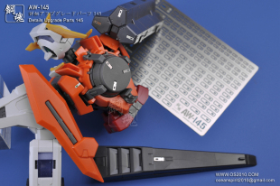 190 147 A.W 钢魂 饰蚀刻片改件 AW145 通用细部装 146