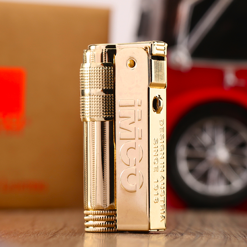 奥地利爱酷煤油打火机6700防风复古老式火机原装正品IMCO日常烧机