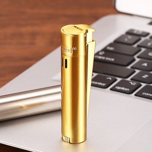 原装正品可利福防风打火机新款防尘盖电子直冲西班牙Clipper火机 - 封面