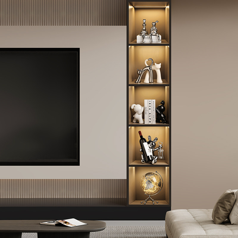 贝汉美客厅电视柜摆件酒柜软装饰品创意轻奢套装陶瓷高档家居摆设,家居饰品,装饰摆件,淘宝优惠券,粉丝福利购,淘宝优惠卷