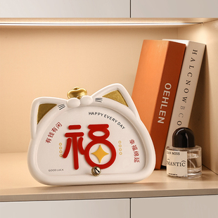 贝汉美2025新款福字装饰客厅电视柜入户玄关桌面摆件乔迁新居礼品