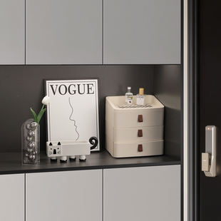 贝汉美轻奢高级感入户放钥匙扣收纳玄关收纳盒门口进门摆件装 饰品