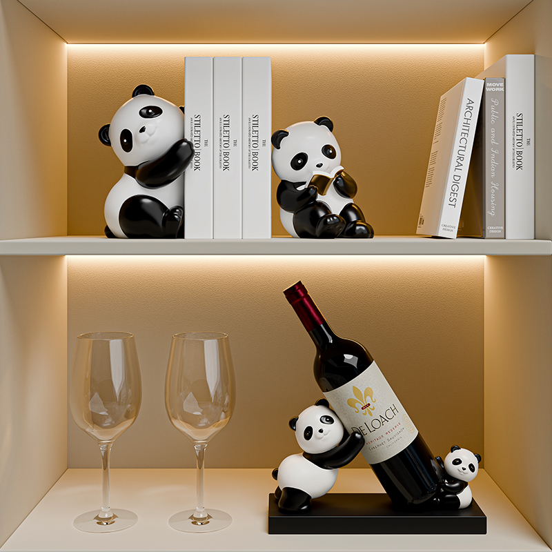 贝汉美树脂红酒架新中式酒柜