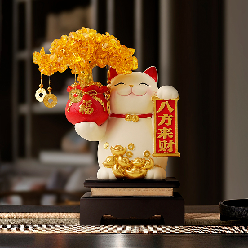 高档客厅招财猫贝汉美