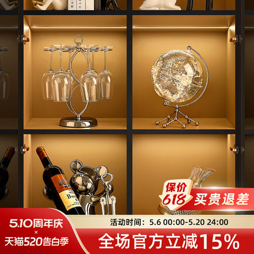 贝汉美暴力熊红酒架套装摆件