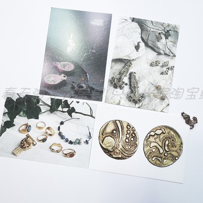 法国古代明信片考古艺术