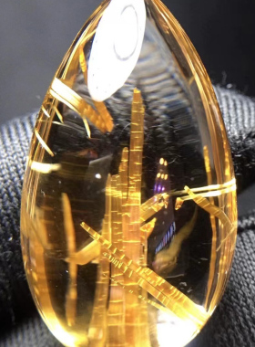 魅晶水晶晶体通透吊坠