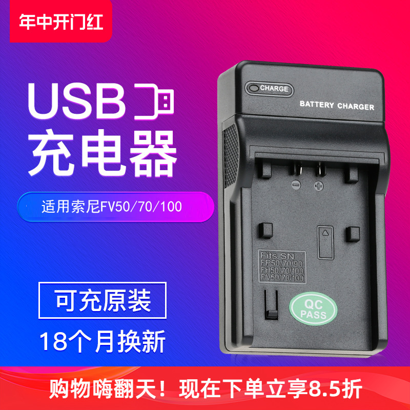 索尼FV50FV100FV90FV70充电器