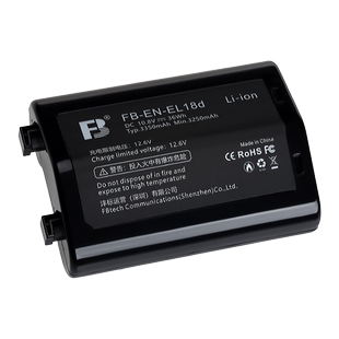 沣标EN-EL18D电池适用于尼康Z9专用电池D6 D5 D4S D4锂电板D800 D850 D500相机手柄电池 单反充电器 数码配件
