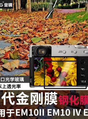 GGS钢化膜适用奥林巴斯EM10 II EM10III EM10 IV EM1III EM1II EM1X EM5 EM5III EM1 EM5II EM10相机EP5贴膜