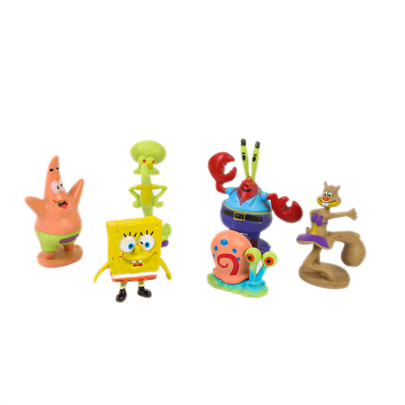 生日蛋糕情景烘焙装饰海绵宝贝 全家福派大星蟹老板章鱼哥摆件,节庆用品/礼品,节日装扮用品,淘宝优惠券,粉丝福利购,淘宝优惠卷