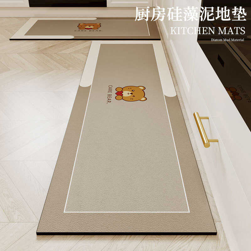 防滑厨房专用长条吸油地毯卫生间