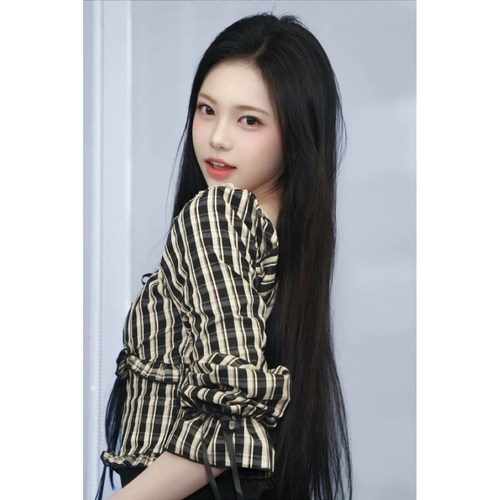 2026夏小众设计感格子背心吊带女白色条纹针织衫上衣-OM7790