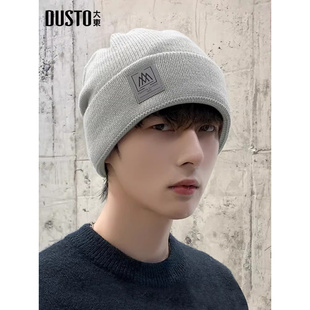 大东毛线帽子男秋冬季韩版ins潮针织帽女包头月子帽冬天保暖情侣