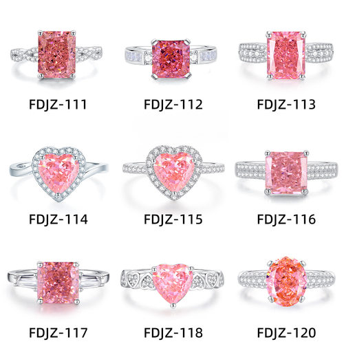 河南钻石商丘人造钻石戒指