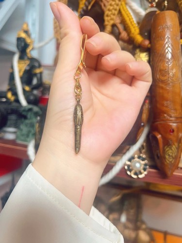 好运来 泰国特色手工艺品 阿赞奥 金手指 项链手链挂件吊坠