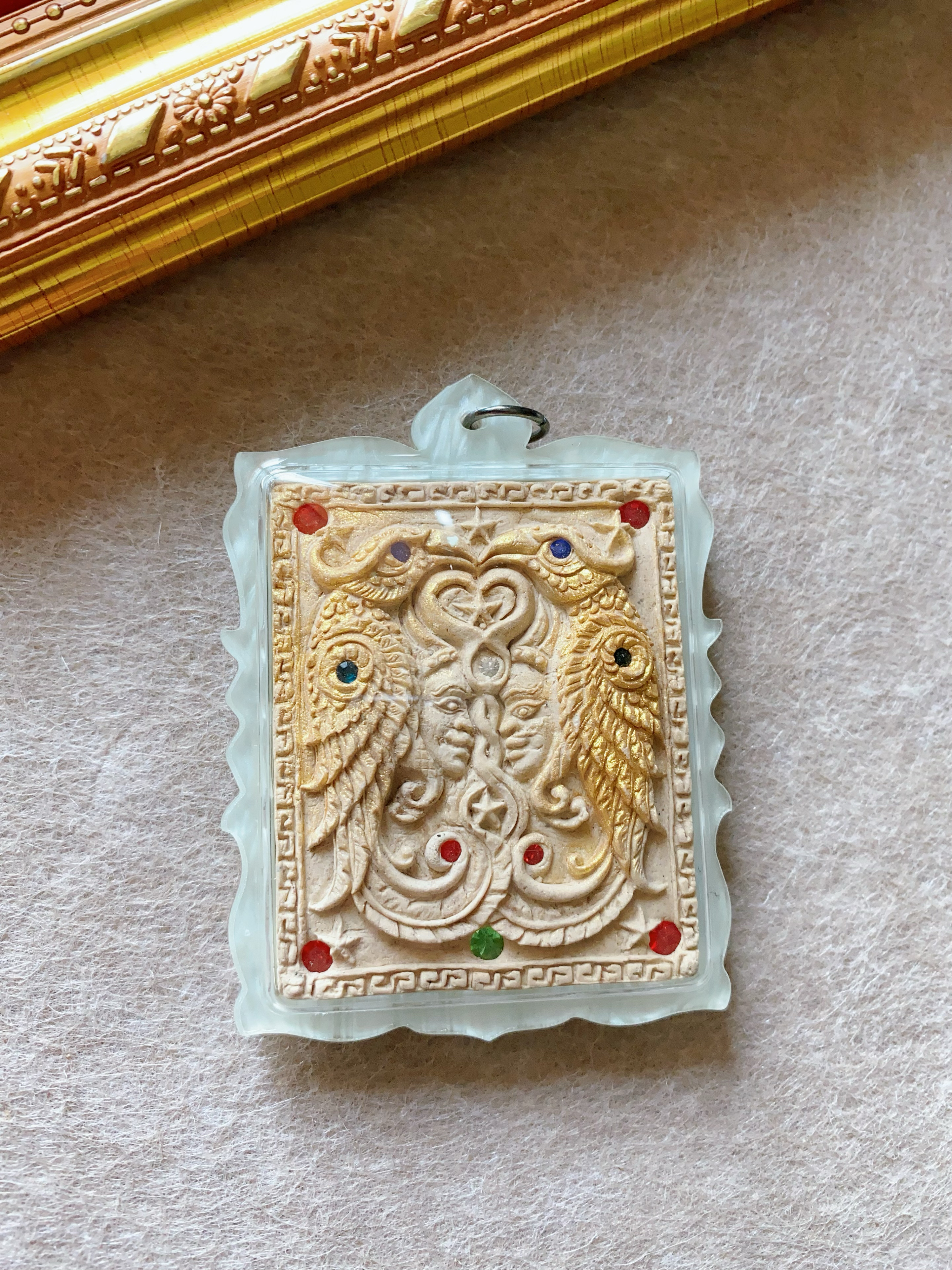 好运来 泰国特色佛牌 古巴堪斌 人缘鸟 项链吊坠 摆件 挂件