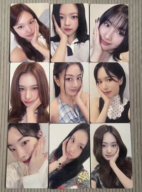 现货包邮 上海签售卡 兔twice林娜琏小卡学生版 yzy线下1.0补贴车