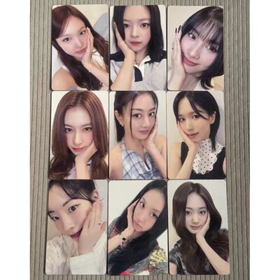 现货包邮 上海签售卡 兔twice林娜琏小卡学生版 yzy线下1.0补贴车
