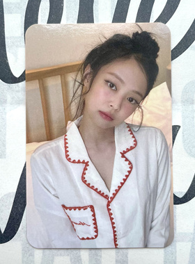 Jennie打歌卡粉墨Weverse金智妮特典卡金珍妮小卡正版睡衣卡包邮