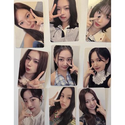 凑崎纱夏 林娜琏 名井南twice上海线下签售2.0 yzy签售卡中文卡背