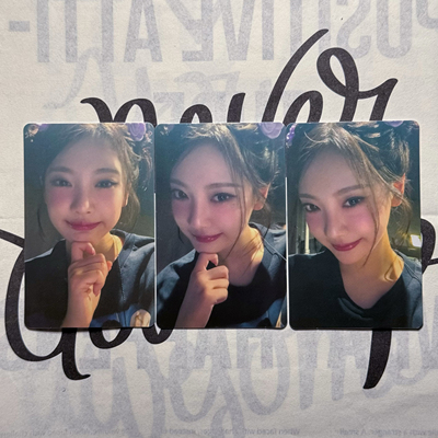 aespa宁艺卓小卡正版学生版 单卡fm日本线下满额卡 宁 送闺蜜礼物