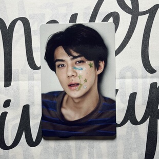 EXO 16台历勋 油彩勋 贴纸勋 吴世勋exo2016台历固配卡 官方正版