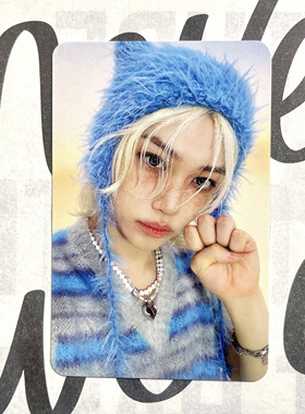 正品 straykids 毛绒菲 猫爪菲 李龙馥F 包邮felix李龙馥小卡正版