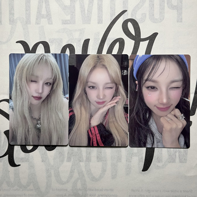 宋雨琦小卡正版官方真卡gidle 女娃 回归专辑新卡 明星卡片 迷你8